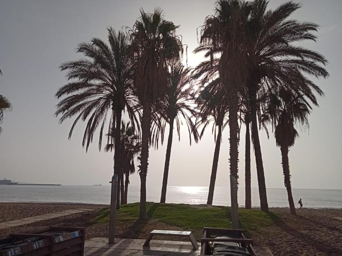 " El Rebalaje"Playa 550M-Centro 1'8Km-Parking Leilighet Málaga Eksteriør bilde