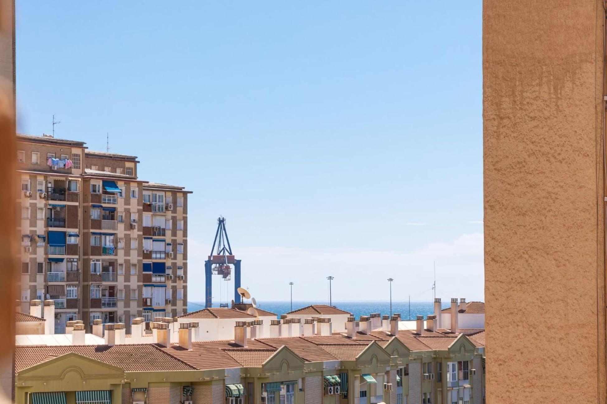 " El Rebalaje"Playa 550M-Centro 1'8Km-Parking Leilighet Málaga Eksteriør bilde